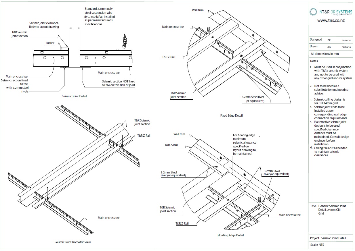 T R Interior Systems Cbi Grid